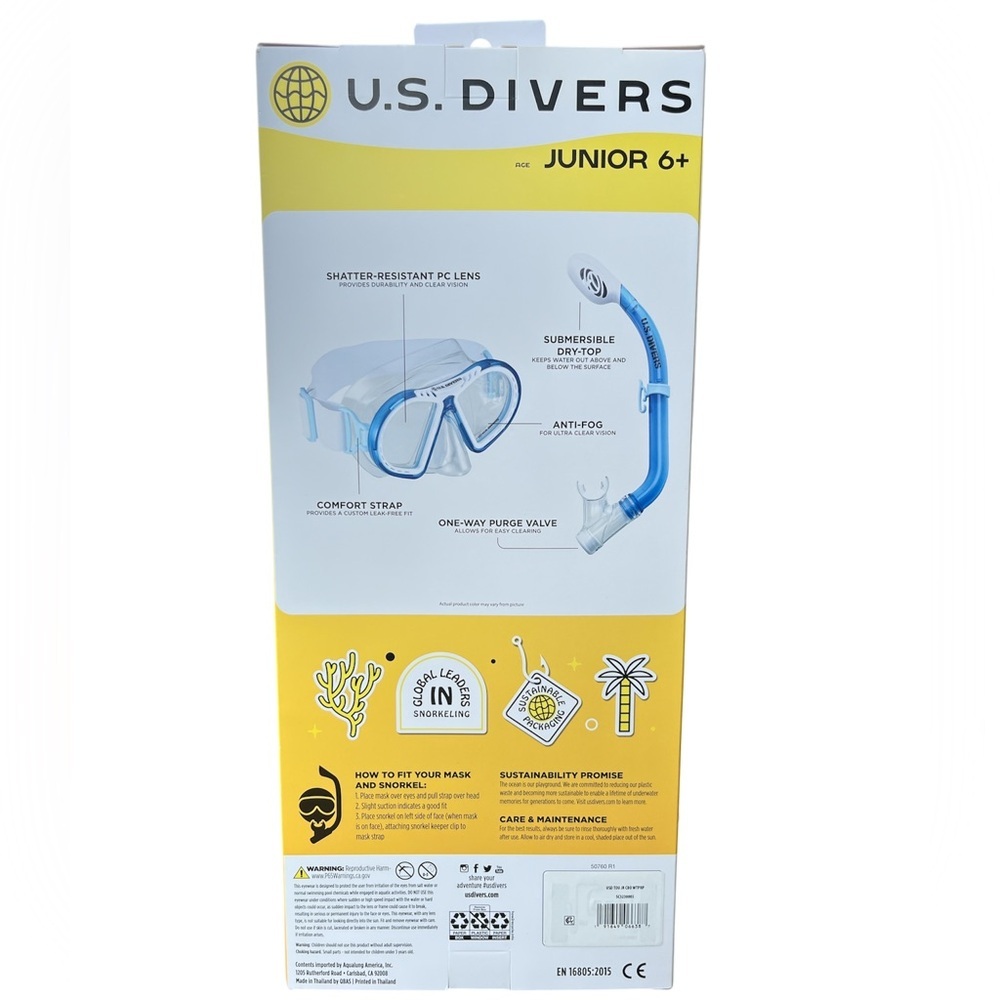 Junior Snorkel Set - Purple - Picture 2 of 5